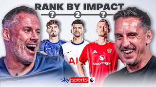 Gary Neville and Jamie Carragher rank the BIGGEST summer signings 👀 [upl. by Luann]