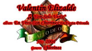 Con Solo Verte  Valentin Elizalde [upl. by Sikes387]