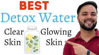 Best Detox Water Recipe for Clear amp Glowing Skin [upl. by Waverley]