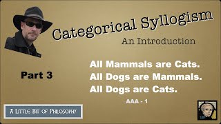 Categorical Syllogisms part 3 [upl. by Einahets]