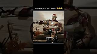 Mark 42 Armour and Tonystark scene😜😂🤣🤣  shorts tonystark ironman [upl. by Adnovoj]