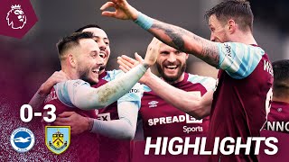 SUPER WIN  HIGHLIGHTS  Brighton v Burnley 202122 [upl. by Aij]