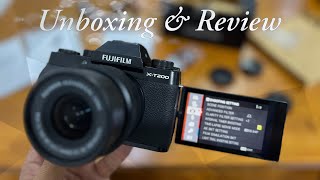 Fujifilm XT200 Unboxing amp Review [upl. by Anyar43]