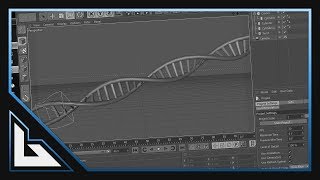 Tutorial DNA Strand Cinema4D [upl. by Cavallaro]