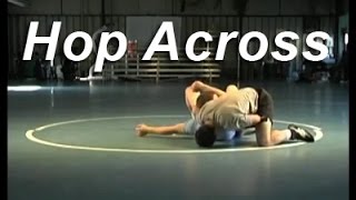 Wrestling Moves KOLATCOM Using Nut Cracker Grip to Hop Across [upl. by Seuqcaj]