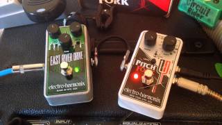 EHX Pitch fork gliss and exprssion bending [upl. by Oirram]