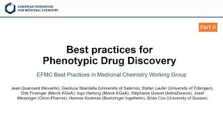 Phenotypic Drug Discovery  Webinar Part Two [upl. by Nonregla421]