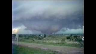 Fritch Texas Tornadic Supercell With F Scale Ratings 6271992 [upl. by Bennet186]