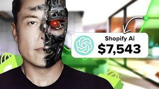 Build a Shopify Dropshipping Store in 5 MINUTES with FREE AI Tools Step by Step [upl. by Hild]