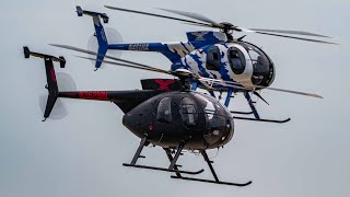 MD500 Demo  Iron Horse Aviation  Quad Cities Air Show 2024 [upl. by Cathi306]