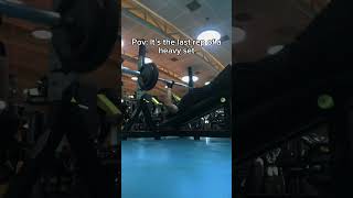 The only way gym weightlifting heavyweight onerep workout [upl. by Pytlik610]