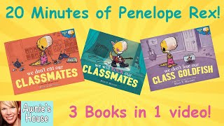 😂 Kids Book Read Aloud 20 Minutes of PENELOPE REX 3 Books in 1 Video [upl. by Oruam149]