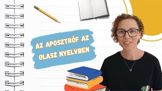 Az aposztróf az olaszban Tanuljuk meg helyesen használni [upl. by Eah]