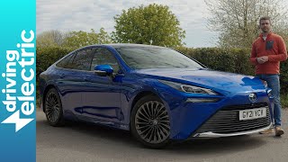 New Toyota Mirai hydrogen fuelcell car review – DrivingElectric [upl. by Jonathon533]