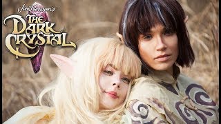 DARK CRYSTAL Cosplay Photoshoot BehindtheScenes Geordie Holly amp Abii Candii [upl. by Ahouh226]