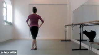 How To Do GlissadeAssemblé ballet tutorial beginner [upl. by Mahau]