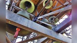 Kempten im Allgäu D Die Glocken der Pfarrkirche Mariä Himmelfahrt in StMang [upl. by Pasia135]