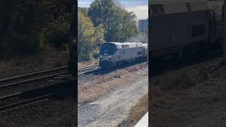 Amtrak Northeast regional at Long bridge park Arlington VA [upl. by Milman]