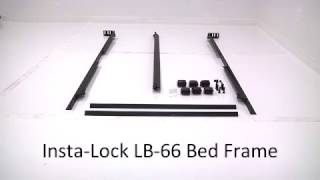 Mantua LB66 QueenKing Low Bed Frame Setup Video [upl. by Elyac]