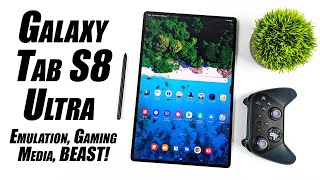 The Most Powerful Android Tablet Ever Galaxy Tab S8 Ultra HandsOn [upl. by Giddings22]