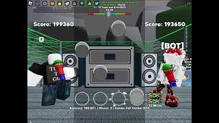 Funky Friday  Roblox Termination QT Everyone sings it Almost 100 Accuracy Nearly FC [upl. by Aierdna]