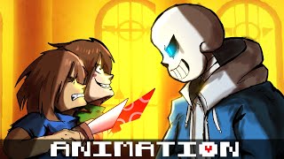 Undertale Vs Sans ANIMATION [upl. by Latona]