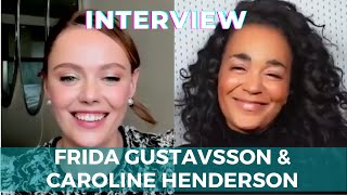 Vikings Valhalla interview I Frida Gustavsson amp Caroline Henderson [upl. by Demb997]