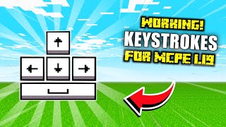 Keystrokes for minecraft bedrock edition  keystrokes mcpe 120  Working Keystrokes MCPE [upl. by Devlin]