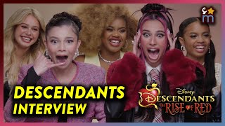 Descendants The Rise of Red Cast Reenact Getting the Role amp Share First Descendants Memories [upl. by Washington]