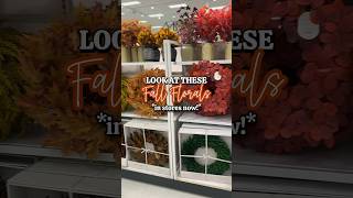 NEW Fall Florals at TARGET 🎯 in stores NOW 2024 Target Fall Decor target shopping falldecor [upl. by Sally]