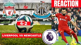 Liverpool vs Newcastle 42 Live Stream Premier league Football EPL Match Score reaction Highlights [upl. by Kipton540]