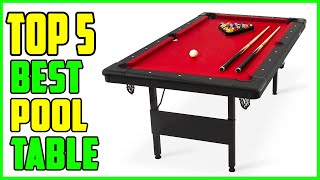 TOP 5 Best Pool Table 2023 [upl. by Aznerol]