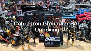 GI Joe Iron Grenadier BAT Unboxing [upl. by Dare]