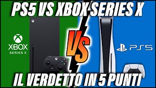 PS5 VS XBOX SERIES X  IL VERDETTO IN 5 PUNTI [upl. by Etnomed]