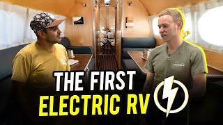 I Reviewed The First American Electric RV  Lightship L1 [upl. by Skilken]