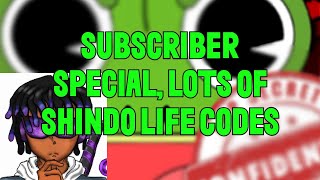 30 Shindo Life Private Server Codes For Getting Scrolls Modes ect  10K Subscribers [upl. by Akehsyt]