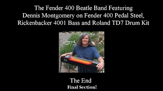 Beatles The End Fender 400 Pedal Steel [upl. by Ivanah]