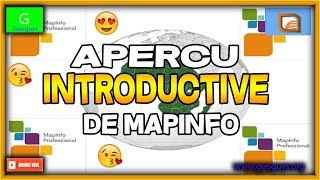 MAPINFO TUTO DE MAPINFO [upl. by Aerdnac]