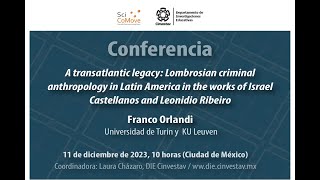 Conferencia A transatlantic legacy Lombrosian criminal anthropology in Latin America [upl. by Anolahs]