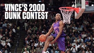 Vince Carter puts on a show in legendary 2000 Slam Dunk Contest  NBA Highlights [upl. by Macswan877]