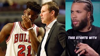 Michael CarterWilliams explains story of Jimmy Butler on former Bulls coach Fred Hoiberg [upl. by Sykes421]