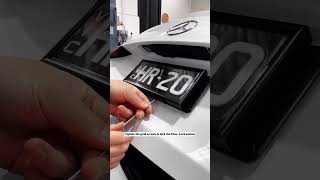 Mercedes C300 Signature Plate Install [upl. by Ennayd]