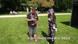 CSD Rendsburg 2024 Das Interview mit Aquarino und Anti 2024 quotPunker Begleitservicequot [upl. by Drus]