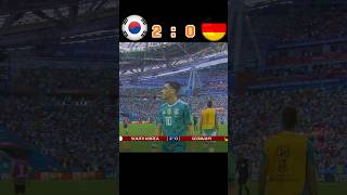 Korea Vs Germany Fantastic😱🤯 fifa World Cup match highlights football cr7 ronaldo messi shorts [upl. by Trumaine590]