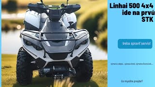 🛠servis ATV Linhai 500 4x4 pred STK 🛠 [upl. by Eeryk]