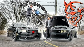 SWITCHING CARS WITH THE FASTEST DEMON HELLCAT CHALLENGER [upl. by Shannen224]