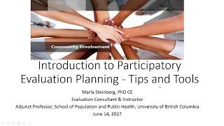 Introduction to Participatory Evaluation  Tools and Tips [upl. by Farrand]