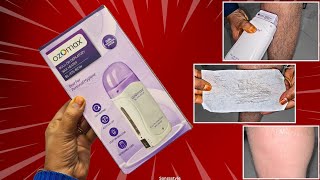 Ozomax Roll on Depilatory wax heater review in HindiRoll on wax at homeSangsstyle [upl. by Garrison55]