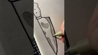 How to draw ghostfaceshortshortsketchwithj [upl. by Ettelracs]