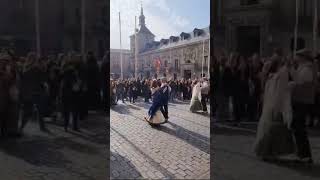 Fiesta de la Almudena en la Plaza Mayor spaintravel almudena [upl. by Urana490]